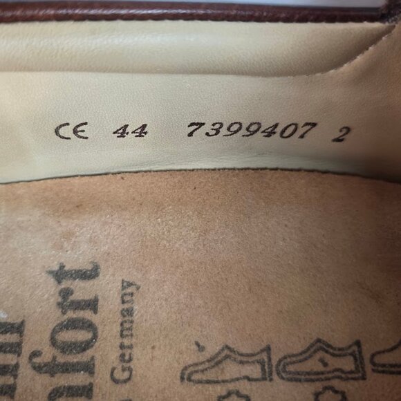 Finn Comfort Germany Oxford Shoes Size 44 (US 10-10.5) Brown